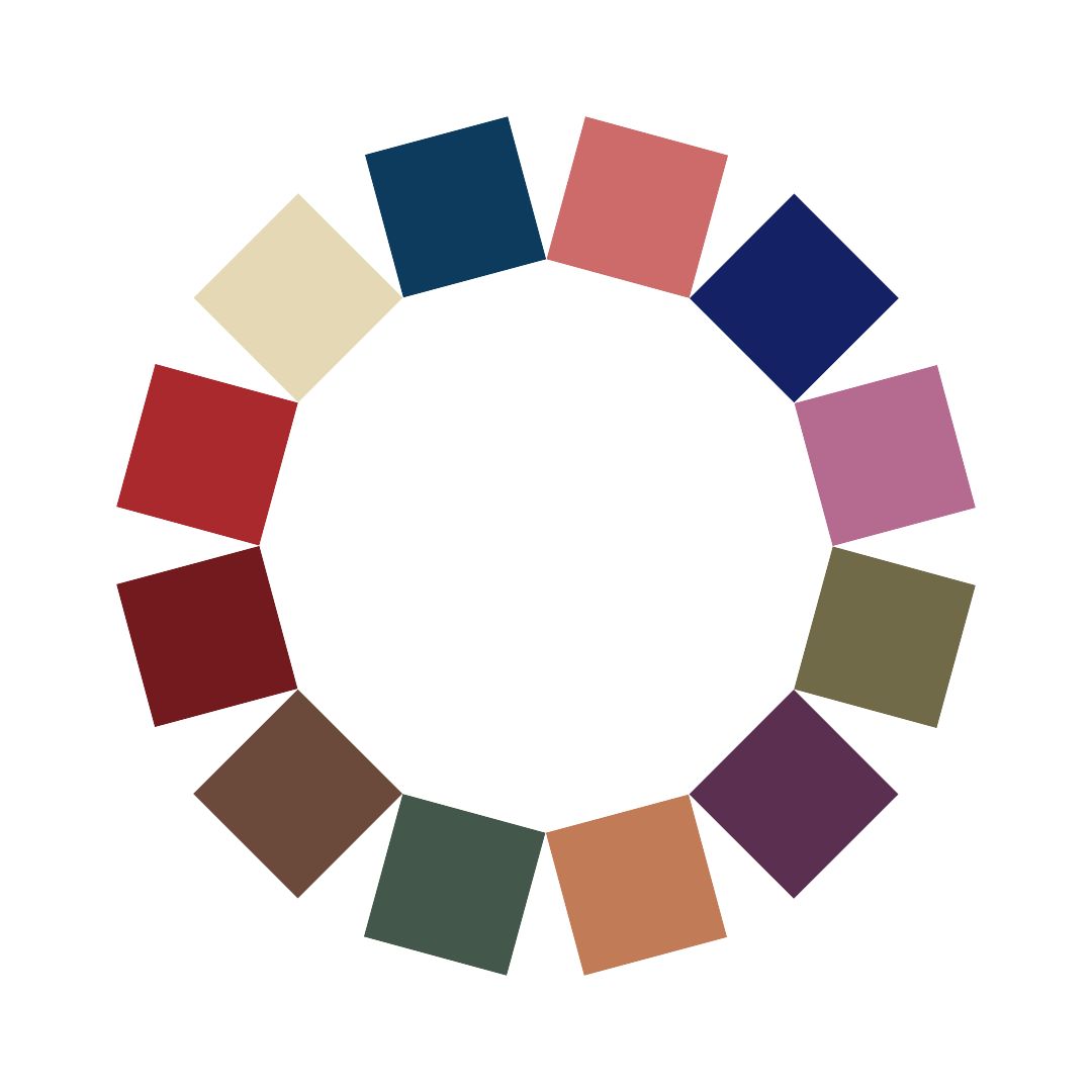 Omslagsbild för Färgguide: Djup Höst