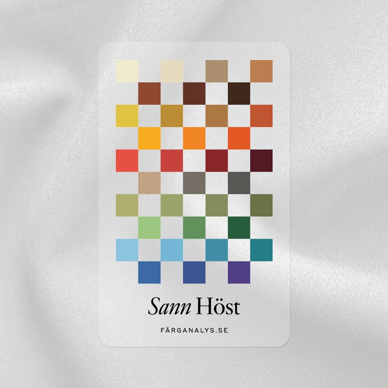 Färgkort Sann Höst