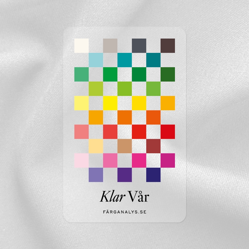 Färgkort Klar Vår