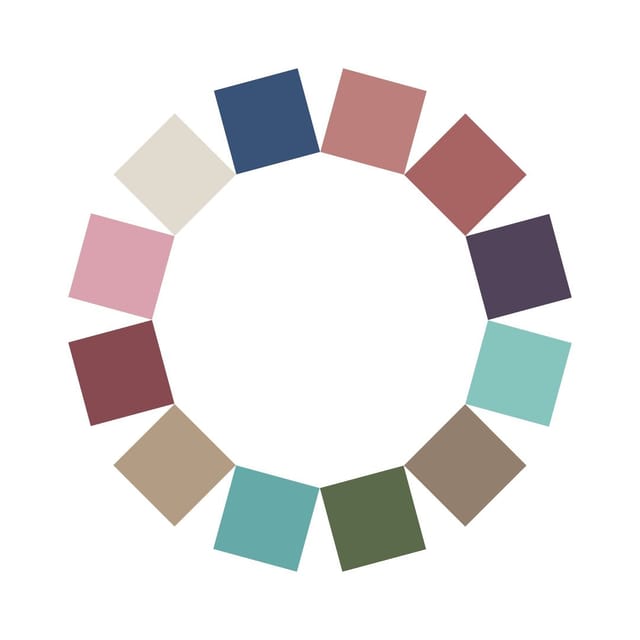 Omslagsbild för Färgguide: Mjuk Höst