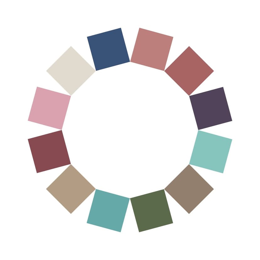 Omslagsbild för Färgguide: Mjuk Höst