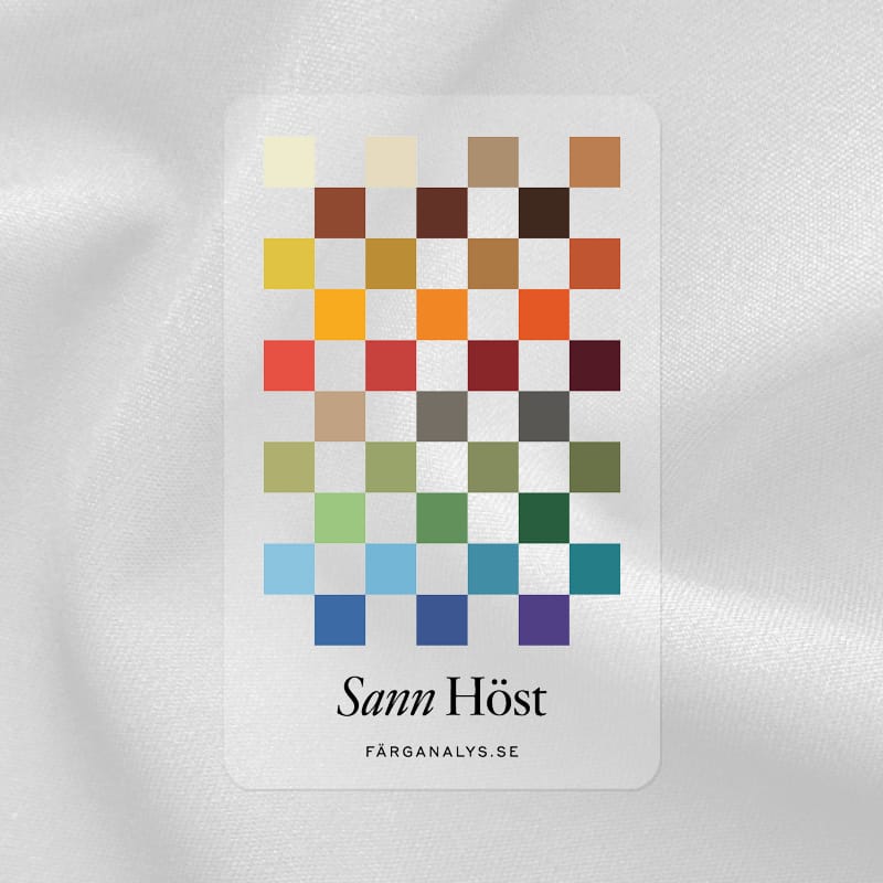 Färgkort Sann Höst