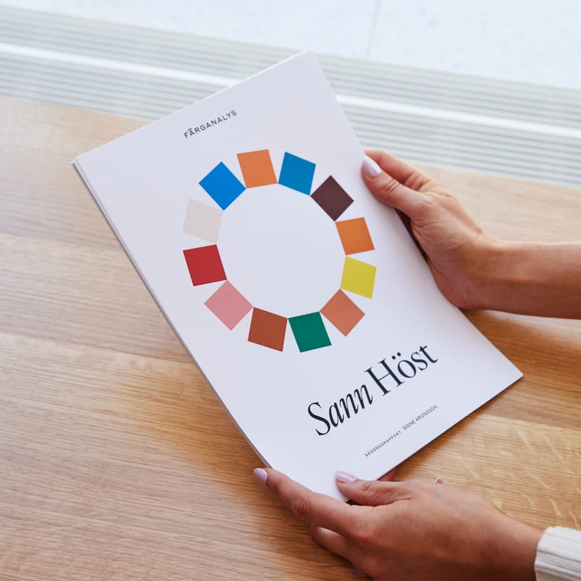 Exempel på personliga färgförslag