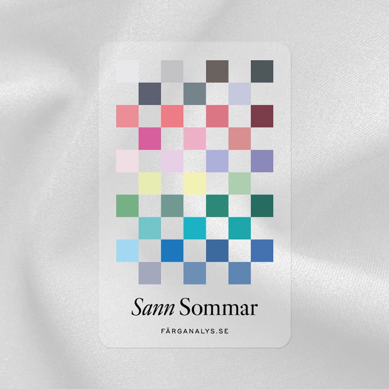 Färgkort Sann Sommar