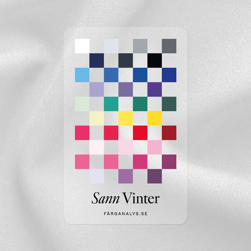 Färgkort Sann Vinter